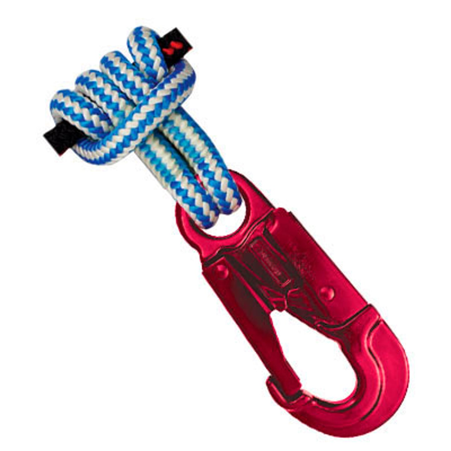 ROPE LOGIC'S 1/2IN BLUE STREAK PRUSIK 24IN ALUMINUM SNAP