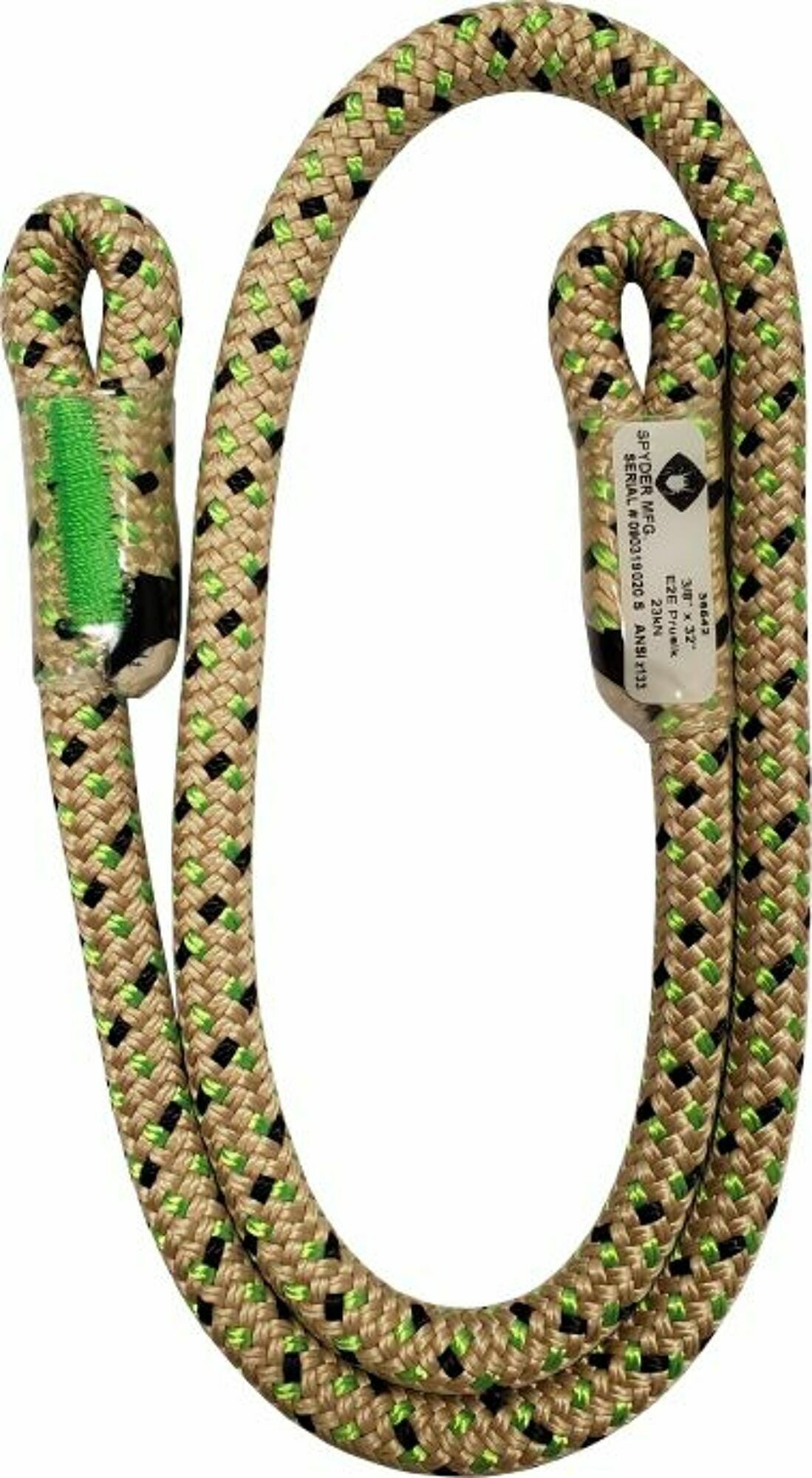 CLIMB RIGHT 3/8" SEWN EYE TO EYE PRUSIK by Spyder Manufacturing