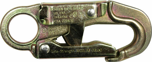 CLIMB RIGHT FORGED STEEL DOUBLE LOCKING ROPE SNAP