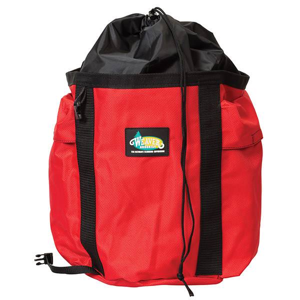 WEAVER BACKPACK ROPE BAG RED