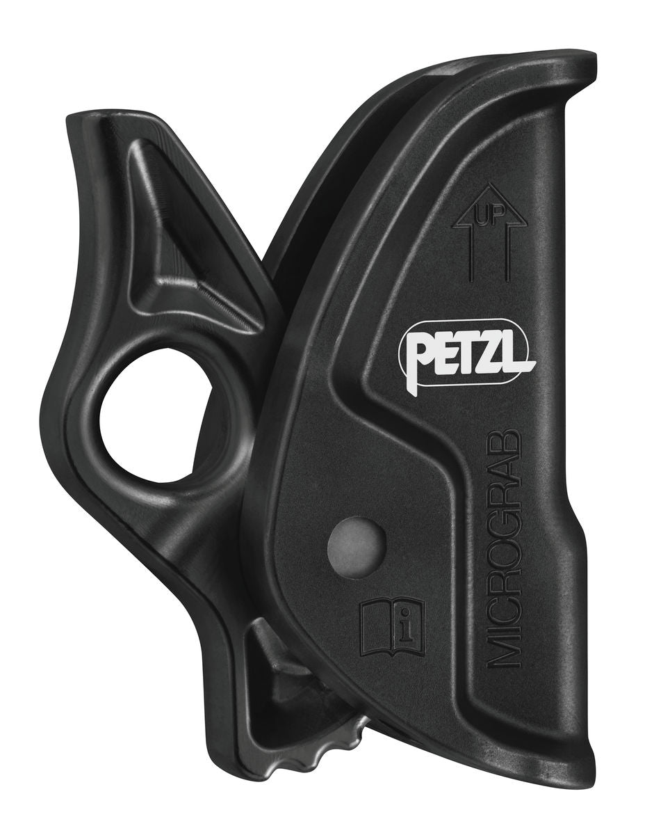 PETZL MICROGRAB ROPE CLAMP BLACK