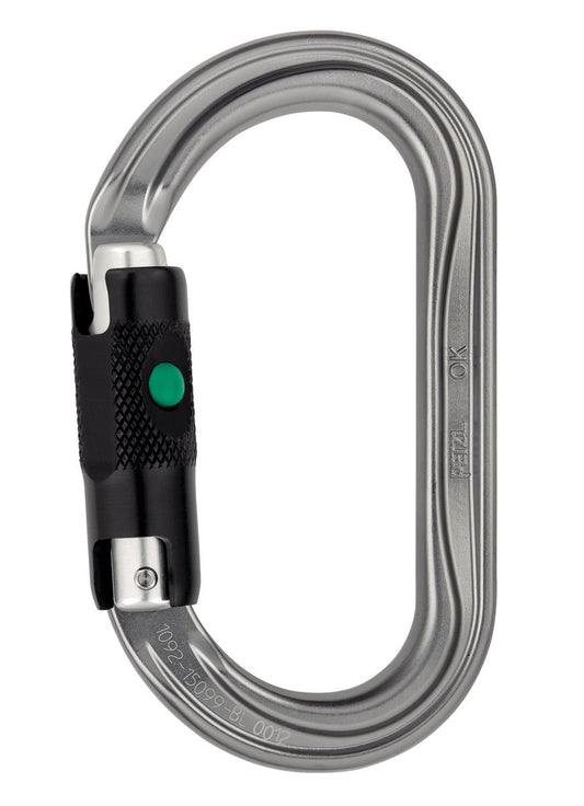 PETZL BALL-LOCK ALUMINUM CARABINER