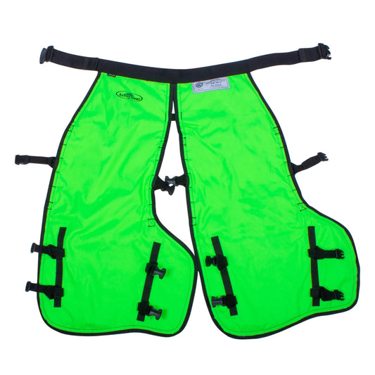 ARBORWEAR WRAP CHAPS NEON GREEN LONG