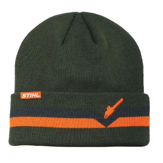 STIHL Chain Saw Striped Knit Beanie