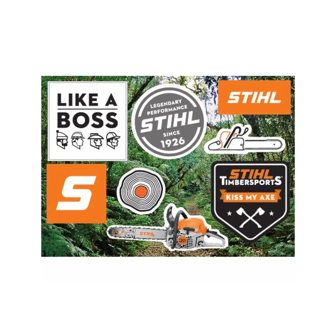STIHL 5 x 7" Sticker Sheet