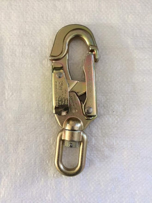 CLIMB RIGHT Forged Swivel Double Locking Snap