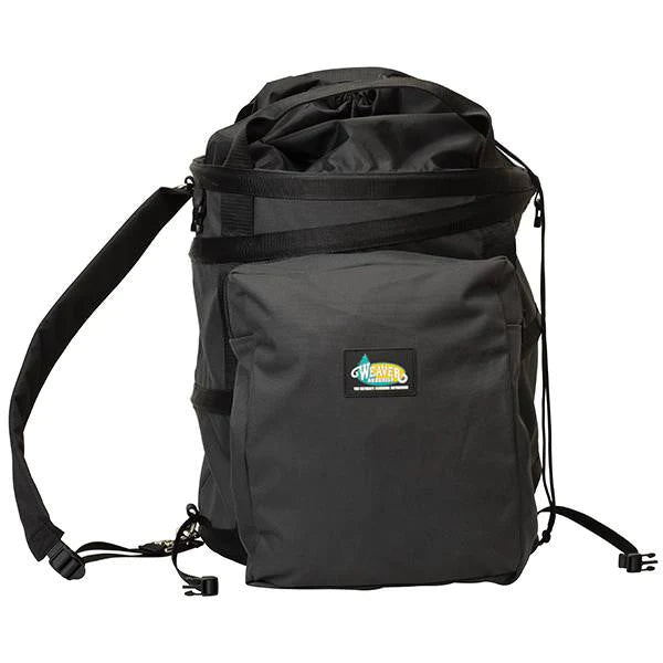 WEAVER HEAVY DUTY COLLAPSIBLE BULL ROPE BAG GRAY